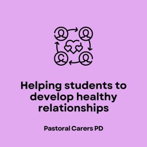 Helping students develop healthy relationships