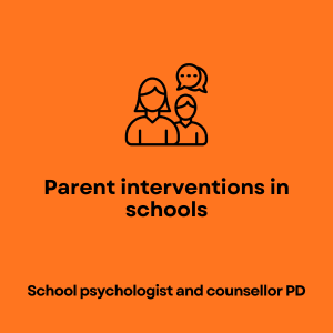 Parent intervention in schools